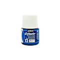 Miniatyrbillede 1 af 4: Stofmaling - Pébéo - Setacolor opaque moire - Elektrisk blå - 45 ml - Satineffekt Elektriskt blå