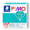 Miniatyrbillede 1 af 2: Modelleringsler - FIMO - Galaxy - Turkis - Glittereffekter - 57g Turkos