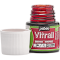 Miniatyrbillede 3 af 5: Glasmaler - Pebeo - Kramosi - 45ml - Blank - Transparent djupröd
