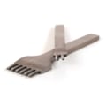 Miniatyrbillede 2 af 4: 2 perforatorer 2 og 6 tænder til læder og polymerler. Metallisk
