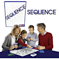 Miniatyrbild 3 av 6: SEQUENCE Strategispel Goliath - Klassisk från USA - 2 rader med 5 - 2 spelare eller fler Blå, grön, röd