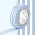Miniatyrbillede 1 af 2: Masking Tape - MASKING TAPE (MT) - Isblå linjer - Dekorativ - Ideel til håndværk - Unisex Isblå