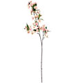 Miniatyrbillede 1 af 2: Gren af lyserødt kirsebærtræ i blomst - 74 cm Rosa