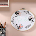 Miniatyrbillede 4 af 4: Skæreforme - Dies - Gode vibes - Blomster - Præcis snit - Blomsterdesign - Ideel til kreative hobbyer