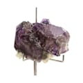 Miniatyrbild 4 av 4: Quartz Ametist + Orthoclase 1135,5 karat Flerfärgad