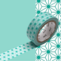 Pikkukuva 1 / 2: Masking Tape MT tähtikuvio asanoha vihreä grön