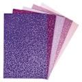 Pikkukuva 1 / 2: Kiiltävät liimapinnat - Rayher - Vaaleanpunainen/Violetti - 20x30 cm - Pakkaus 5 kpl - Paksuus 2 mm Rosa lila