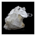 Miniatyrbild 1 av 2: Stenar och mineraler. Kvarts + baryt. 394,0 ct. Les Deux Alpes, Oisans, Frankrike.