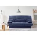 Miniatyrbillede 3 af 5: THELMA 3-personers sovesofa - Mørkeblå Soro stof - Seng 125x190 cm - L190 x D92 x H96 cm Mörkblå