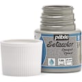 Pikkukuva 3 / 3: Kankaanmaali - Pébéo - Setacolor peittävä - Harmaa N°91 - 45ml - Intensiiviset värit Grå N°91