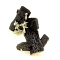Miniatyrbillede 1 af 5: Sten og mineraler. Epidot + Stilbite. 418,5 øre. Diamonkara, Kayes, Mali.
