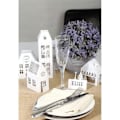 Miniatyrbillede 3 af 3: 15 hvide huse til selv at samle 19 x 5,5 x 4,5 cm Vit