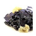 Miniatyrbillede 2 af 6: Sten og mineraler. Fluorit + Sphalerit + Baryt. 6421,5 ct. Elmwood mine, Tennessee, USA.