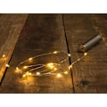 Pikkukuva 3 / 3: Mini - LED valoseppele langalla, 106,8 cm, 20 LEDiä, laatikko 1 kpl Vit varm