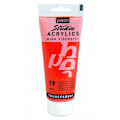Pikkukuva 1 / 3: Akryylimaali - Pébéo - Studio - Läpinäkyvä Vermilion - 100 ml - Satiini Transparent Vermilion