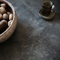 Pikkukuva 3 / 4: Pöytä 70 x 70 cm - Rooman metallinen kivimalli Grå
