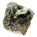 Miniatyrbillede 1 af 4: Sten og mineraler. Prehnite. 1095,0 øre. La Combe de la Selle, Bourg d'Oisans, Frankrig..