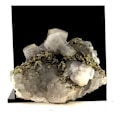 Miniatyrbillede 1 af 5: Sten og mineraler. Calcit, Pyrit, Fluorit. 1515,5 ct. El Hammam Mine, Meknes, Marokko.