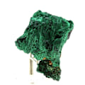 Miniatyrbillede 1 af 2: Sten og mineraler. Malakit. 397,0 ct. Mindingi Mine, Kambove, Katanga, Congo.