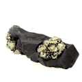 Miniatyrbillede 2 af 2: Sten og Mineraler - ABIJOUX - Pyrit - 488 ct - Ægthedscertifikat - 80x30x25 mm