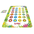 Miniatyrbillede 2 af 5: Twister Junior - vendbar 2-i-1 skalerbar måtte - Junior brætspil - Hasbro Gaming Flerfärgad