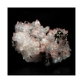 Miniatyrbillede 5 af 5: Sten og mineraler. Hæmatoid kvarts + kalkpyrit + kalcit. 1276,0 øre. Huxu, Jiangxi, Kina.