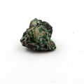 Miniatyrbillede 1 af 2: Sten og mineraler. Bournonit + Bindheimit + Malakit. 43,85 øre. Combe Guichard, Prunières, Isère, Frankrig.