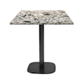 Pikkukuva 1 / 4: Pöytä 70 x 70 cm - Pyöreä terrazzo cepp malli Grå