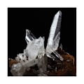 Miniatyrbillede 2 af 5: Sten og mineraler. Muzo kvarts. 236,0 øre. Vaulnaveys, Isère, Frankrig.