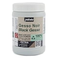 Miniatyrbillede 1 af 5: Gesso - Sort - Primer - Mat - Alle teknikker - Ekstra dækkende - Pébéo - 225ml