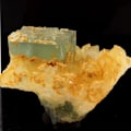 Miniatyrbillede 1 af 5: Fluorit + Kvarts 101,2 karat Flerfärgad