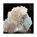 Miniatyrbillede 3 af 5: Sten og mineraler. Fluorit + Calcit. 1130,0 øre. Weishan Co., Yunnan-provinsen, Kina. Flerfärgad
