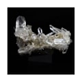 Miniatyrbillede 2 af 2: Sten og mineraler. Kvarts. 61,0 ct. Grandes Rousses-massivet, Isère, Frankrig.