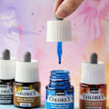 Pikkukuva 1 / 5: 5 Colorex mustetta vesivärimaalaukseen - 5 x 45 ml Flerfärgad