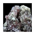Miniatyrbillede 3 af 5: Sten og mineraler. Pink fluorit. 485,5 øre. Mont Blanc-massivet, Frankrig. Rosa