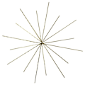 Pikkukuva 2 / 2: Teräksestä valmistettu tähti helmille, 10-8cm, sct.-LS 3 kpl, langan paksuus 0,6 mm