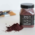 Pikkukuva 3 / 3: Pigmentti maalin luomiseen - 170 g ruukku - Brown Caput mortuum Svart