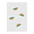 Pikkukuva 1 / 4: RAINBOW harmaa matto, koko: 120x160 Grå