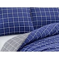 Miniatyrbild 3 av 4: Sängkläder - TRENDY - 220x240 - 80% bomull - 20% polyester - Blått tryck Blå