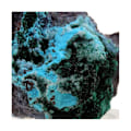 Miniatyrbillede 3 af 4: Chrysocolla + Malachite 936,7 karat Flerfärgad