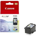 Miniatyrbillede 1 af 2: CANON CL-511 farveblækpatron