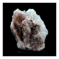 Miniatyrbillede 1 af 2: Sten og mineraler. Hæmatoid fluorit + kvarts. 132,0 ct. Maraval mine, Var, Frankrig.