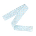 Miniatyrbillede 1 af 2: Syning bias binding 3 m x 20 mm - Lyseblå cirkler med blå stiplede linjer Blå