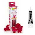 Miniatyrbillede 2 af 2: Christmas Cookie Cutter Kit + Sort glasurpen