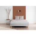 Miniatyrbillede 1 af 5: Madrassæt 140x190 cm + Boxspring - Skum - 5 zoner - 15 cm - Fast - DEKO DREAM Airflex
