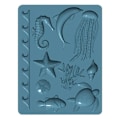 Miniatyrbillede 2 af 2: Sculpey Silikoneform - Marine Life Blå