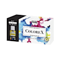 Pikkukuva 3 / 5: 5 Colorex mustetta vesivärimaalaukseen - 5 x 45 ml Flerfärgad
