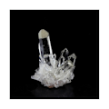 Miniatyrbillede 4 af 4: Sten og mineraler. Kvarts. 61,5 ct. La Gardette-minen, Bourg d'Oisans, Isère, Frankrig. Transparent