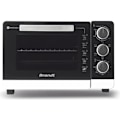 Miniatyrbillede 1 af 6: BRANDT FC265MWST Kompakt Ovn - 26L - Multifunktion - Justerbar termostat op til 250°C - Hvid og sort
