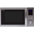 Pikkukuva 1 / 5: SHARP R-922STWE - Ruostumattomasta teräksestä valmistettu mikroaaltouunigrilli - 32 L - 1000 W - Grilli 1100 W - Uuni 2500 W - Vapaasti seisova Rostfritt stål